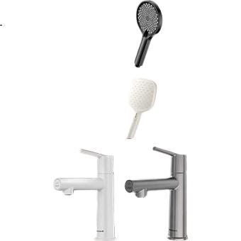 Смеситель Honeywell для кухни, силиконовый, магнитный, с одной ручкой, с термостатом, с цинковым сплавом, цвет "оружейная сталь" CCX02Q