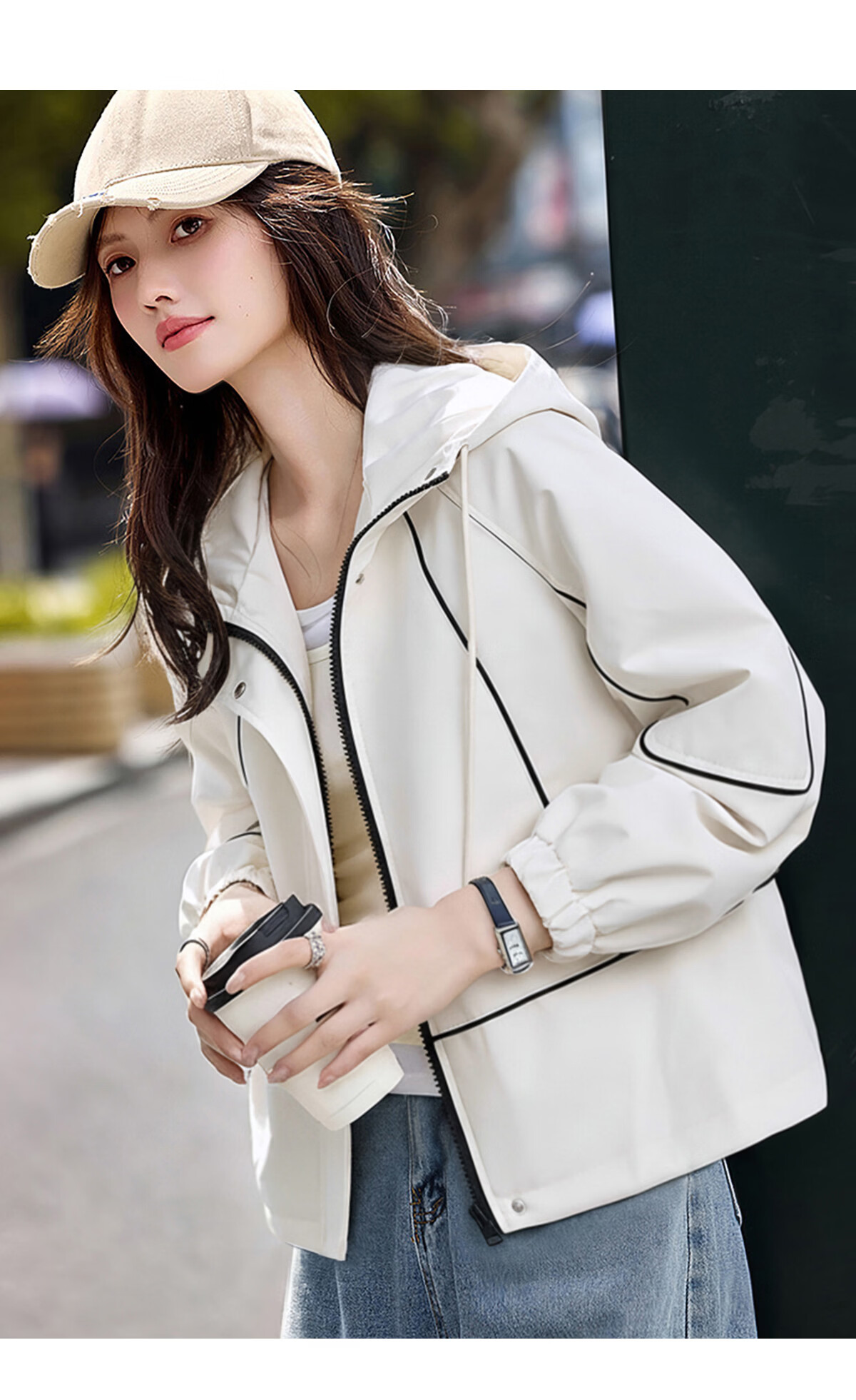 She Enjoy Casual Jacket Women Lazy Style Cardigan Loose Versatile Short Coat Top T53D016 10