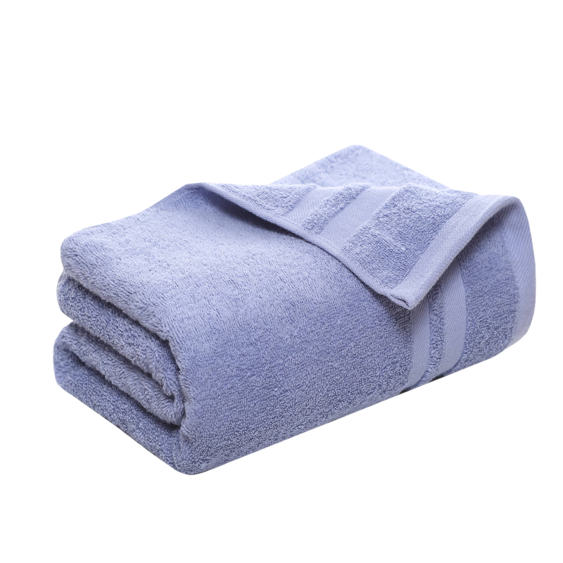 Grace Antibacterial Skin-Friendly Soft Absorbent Quick-Dry Class A Large Bath Towel Blue Sports