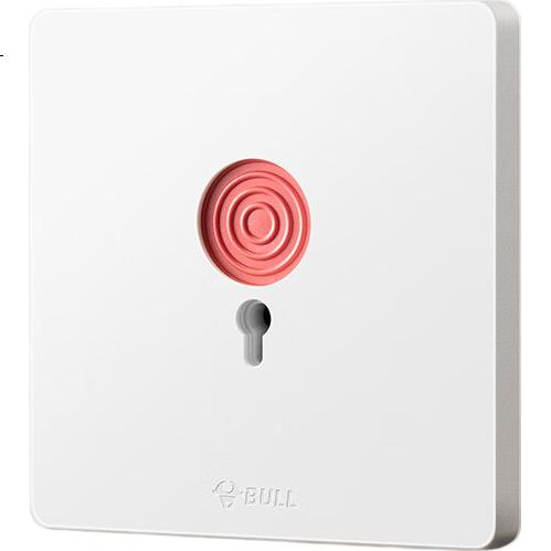 Выключатель одноклавишный BULL G12 Series Call Switch, белый