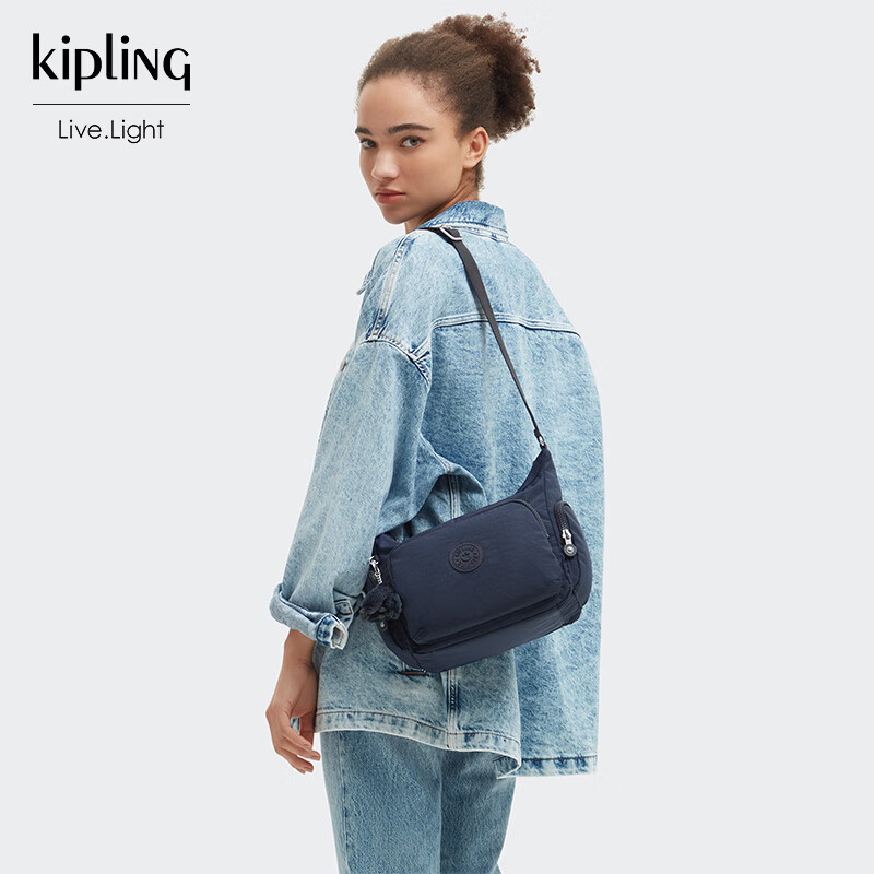 Kipling GABB S Navy Blue Single Shoulder Bag Birthday Gift Holiday Gift