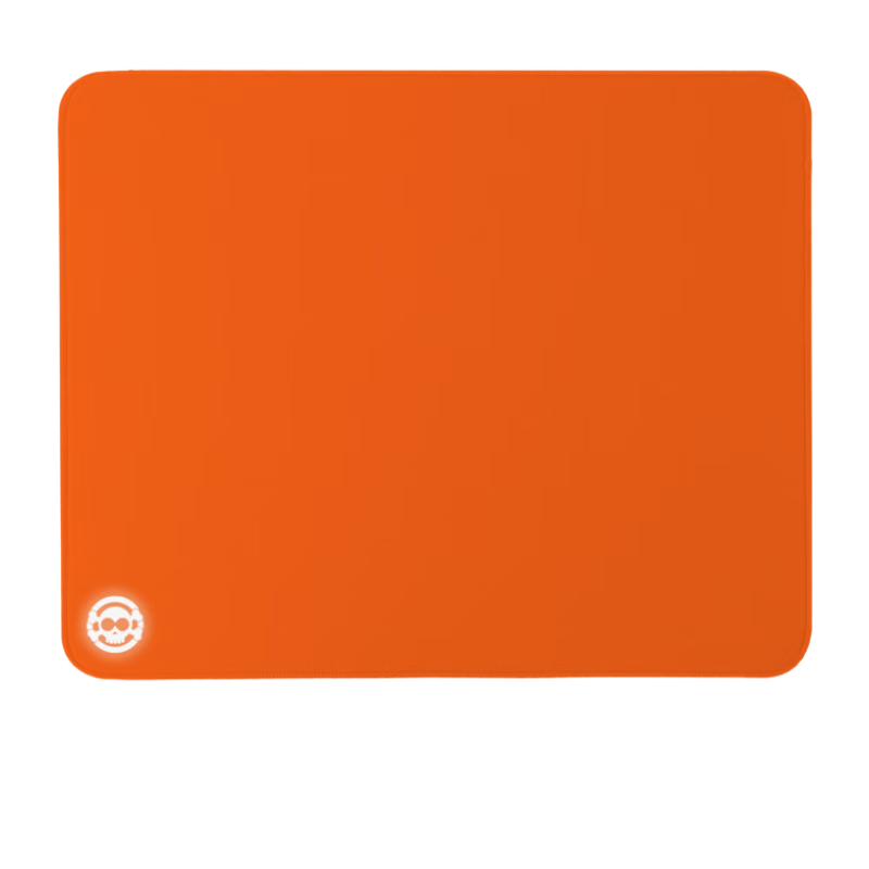 HELLFIRE Gaming Mouse Pad Ultra-Smooth Narrow Edge Large Size T-War FPS Delta 520x420x4mm Vibrant Orange Light