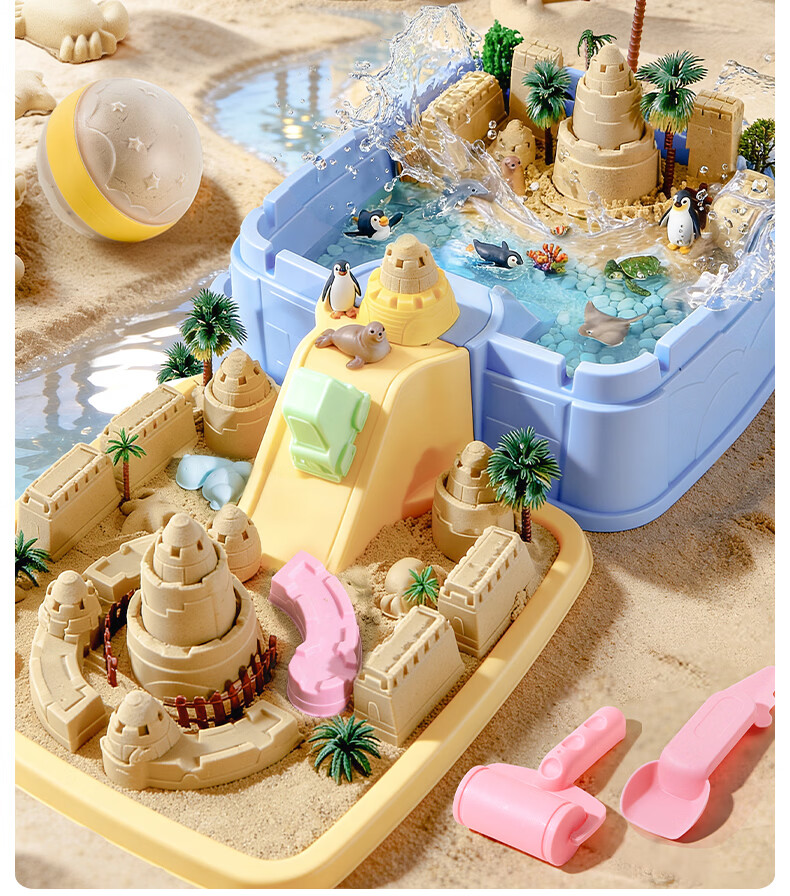 Melo Childhood Starry Sky Sand Dessert Party Space Sand Toy Non-Toxic Non-Sticky for Kids 3-6 Years Birthday Children's Day Gift 3