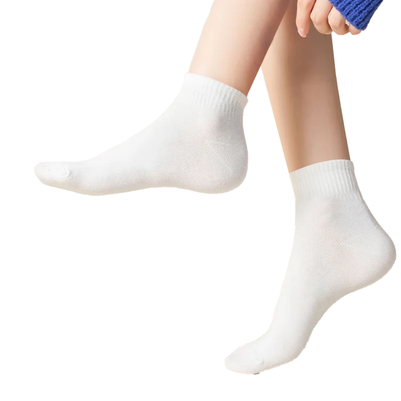 LOHAS Travel Disposable Socks for Men and Women, Daily Use, Portable, Cotton, Antibacterial, Odor-Resistant, No-Wash, Lazy Socks