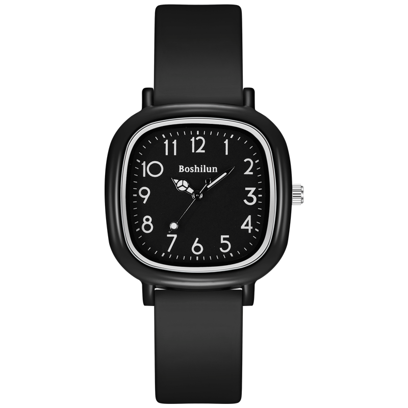 Bausch & Lomb Silent Quartz Exam Watch for Female Middle and High School Students, Time-Only, Gift for Girls