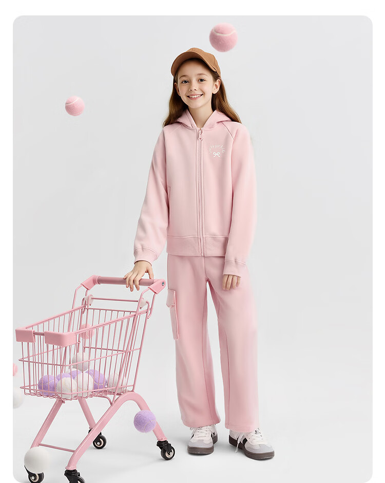 Balabala [balaOne] Kids Clothing Girls' 2026 Spring Casual Two-Piece Set Trend 19