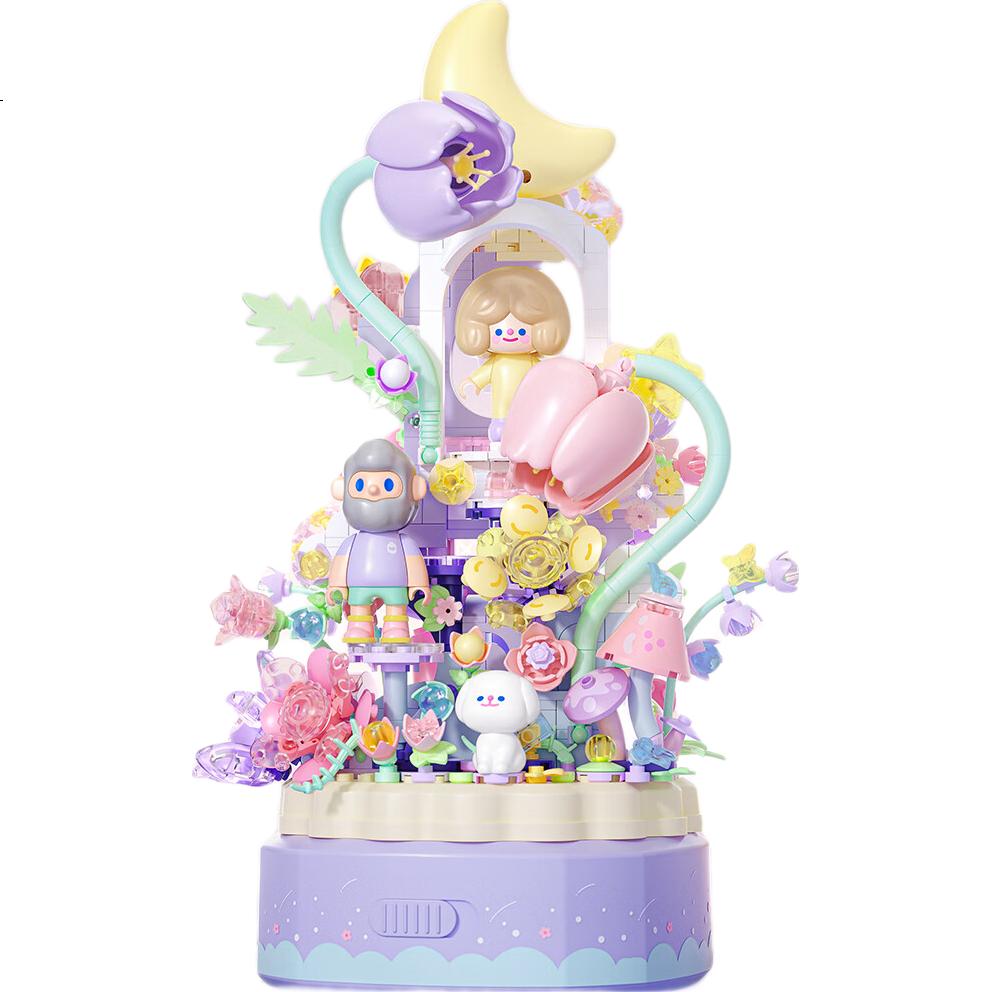 Музыкальная шкатулка Moonlight Society x Unicorn Collaboration RiCO Star Dream Garden, игрушка для девочек, подарок на день рождения, Рождество
