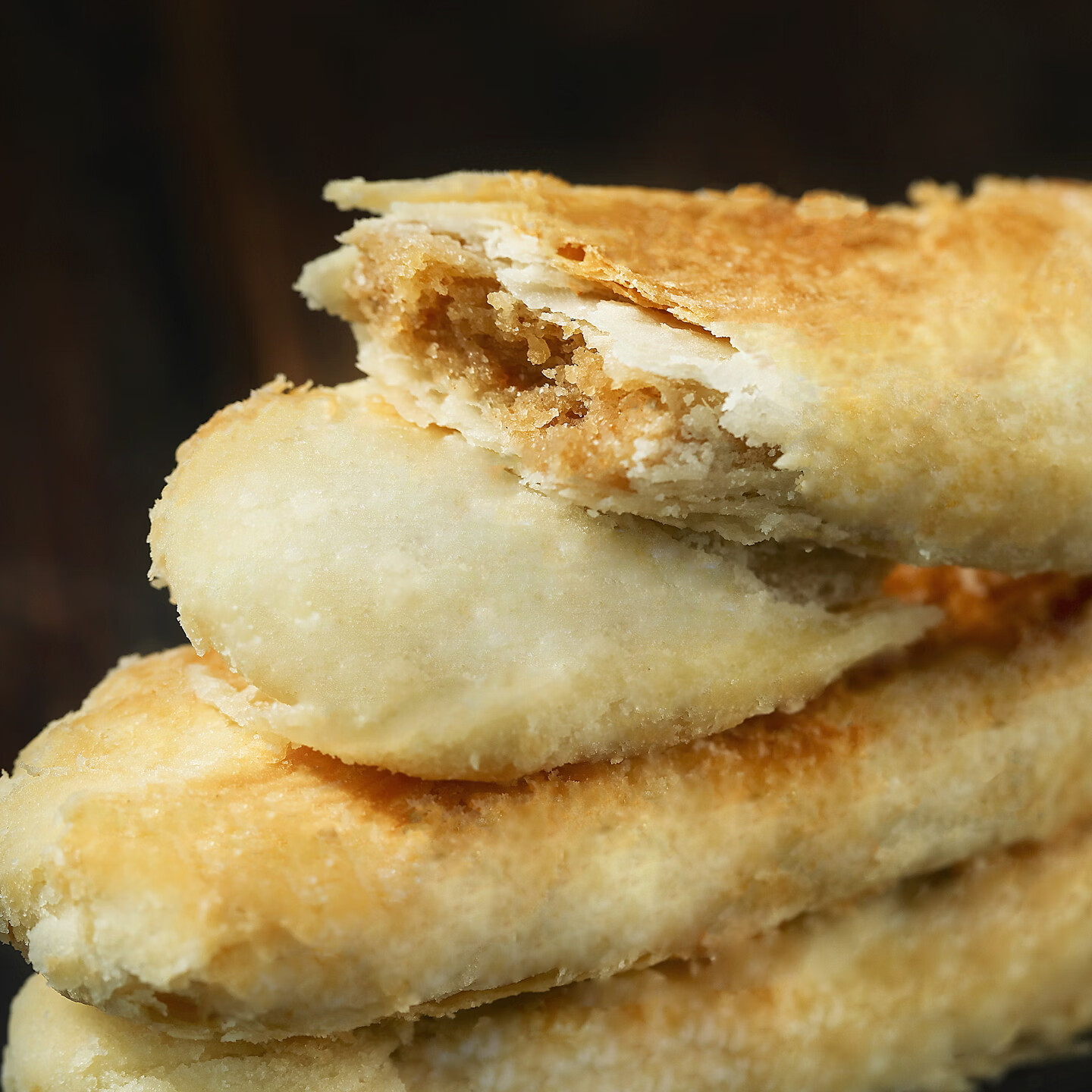 北京稻香村饼干蛋糕 牛舌饼 220g 老字号零食糕点 北京特产