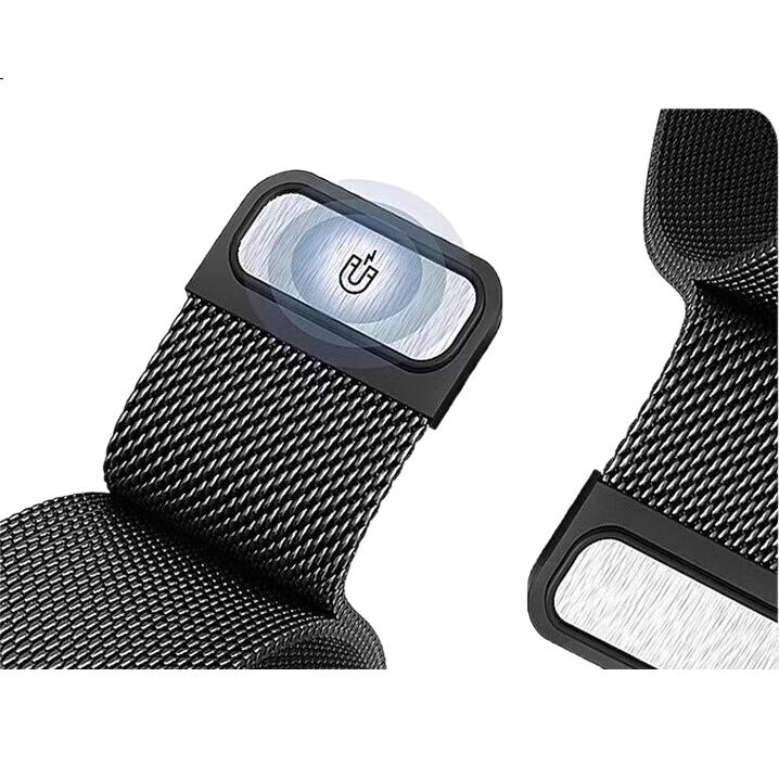 Ремешок CHENSONG для Huawei Band 10, магнитный, миланская петля, черный