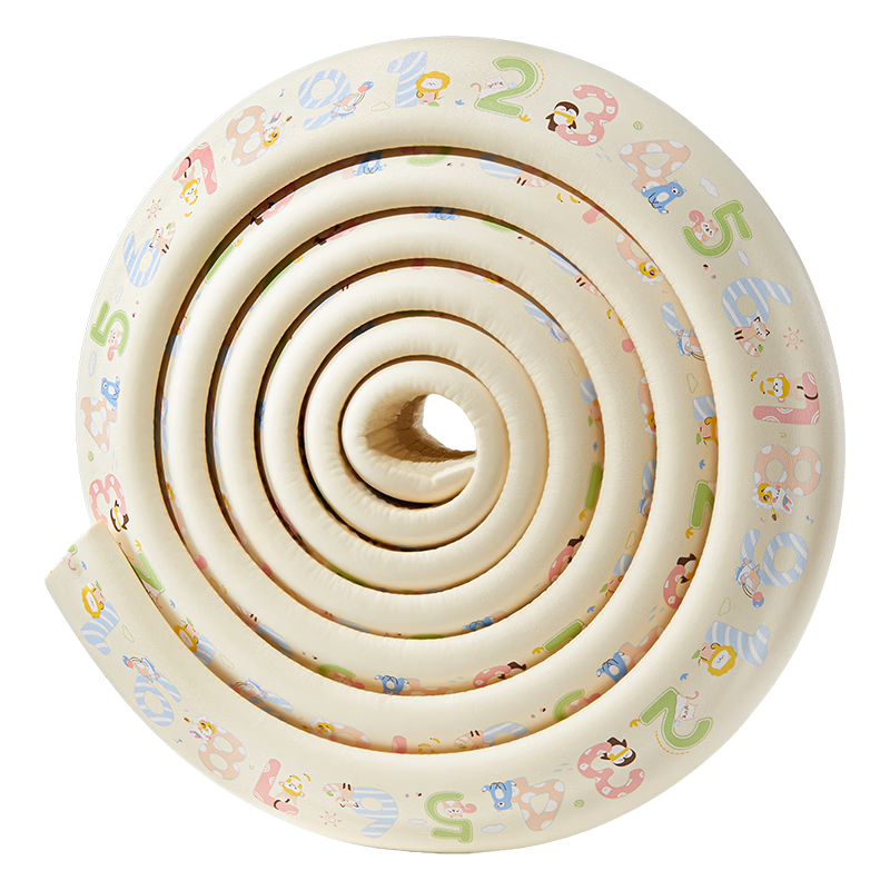 Beitais Air Bumper Strip Soft Edge Baby Home Table Corner Protector No Adhesive Extra Wide Thickened 2m*3 Pieces