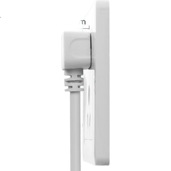 Удлинитель Sushiheermo с 6 розетками и 2 USB-портами, 0.1 м, белый