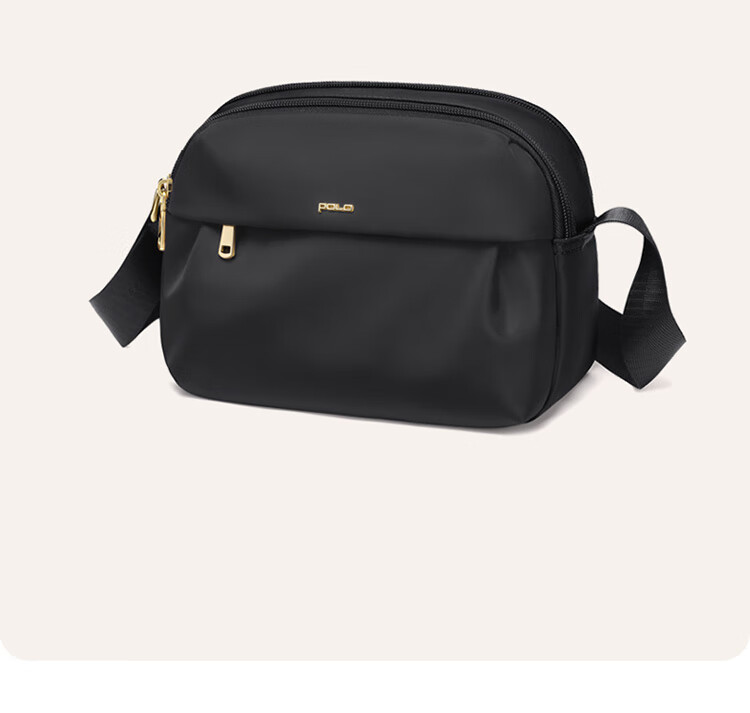 POLO Women's Lightweight Single Shoulder Crossbody Bag Large Capacity 8.3-inch iPad Bag Casual Phone Sports Sling Bag 16