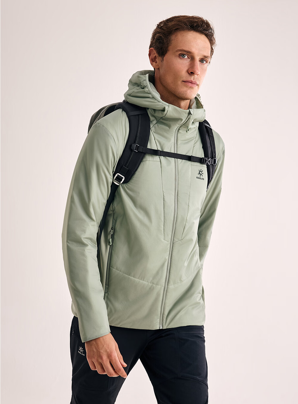 KAILAS KAILAS AT80 Men's Sports Cotton Jacket APEXHEAT Warm Breathable Windproof Hooded Coat Autumn Winter 1