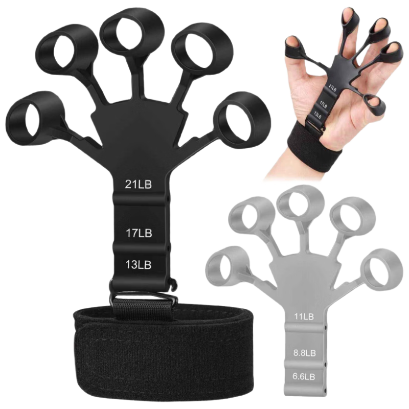Duweike Venous Training Equipment, Finger And Forearm Grip Strength Exercise, Adjustable from 13 to 21 Pounds