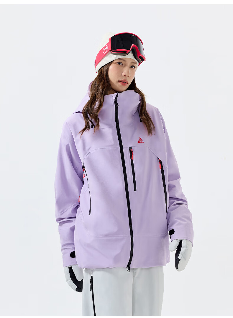 Nan En [Ice Dome] 25 New Professional Waterproof Warm 3L Ski Jacket P Cotton RECCO Ski Coat Sea Pine Yellow XS 18