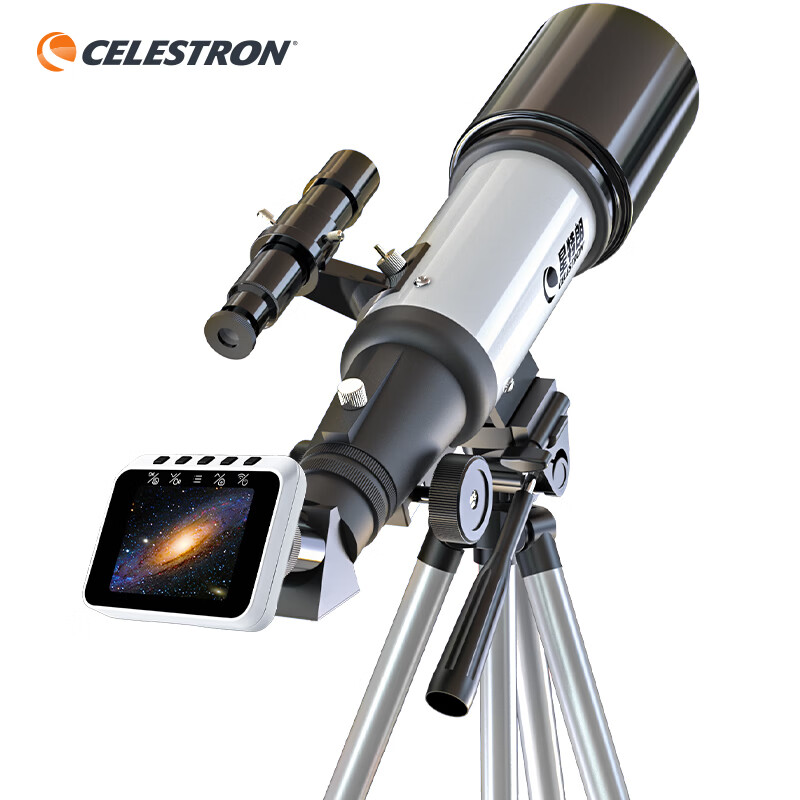 Celestron 70400L Moon Viewing Astronomical Telescope with Screen for Kids and Students Educational Gift Birthday Holiday