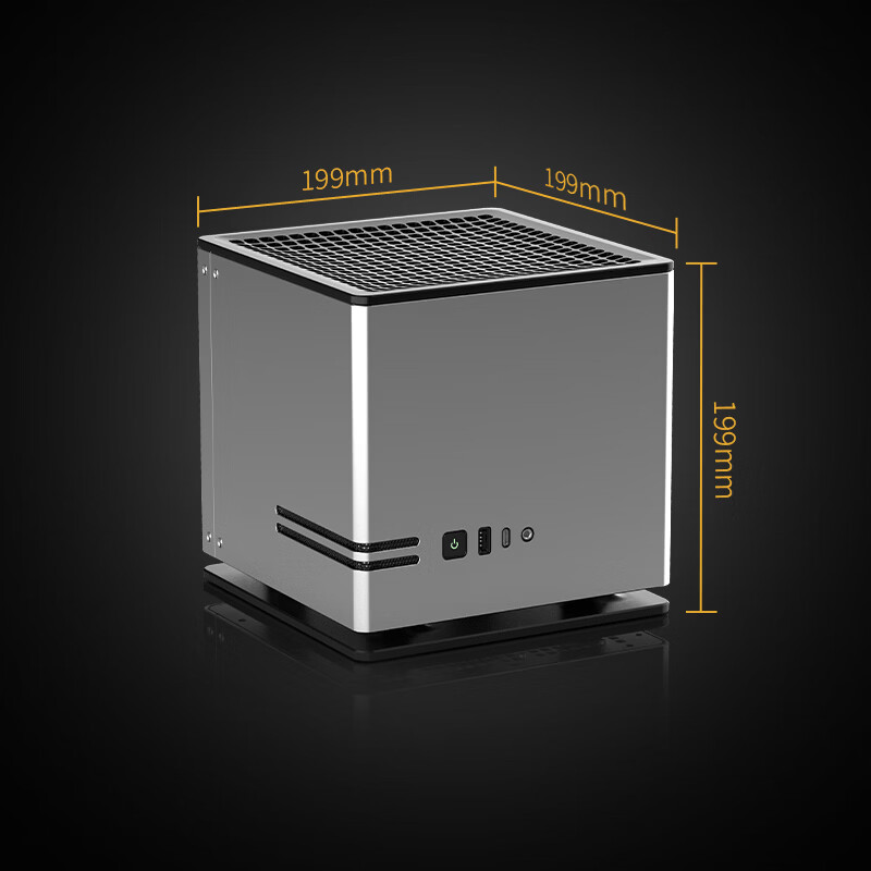 Abee Mini Liquid-Cooled AI Workstation Desktop PC Local Deployment Integrated Storage and Computing (AMD Ryzen AI Max+395/128GB/2TB/8060S)