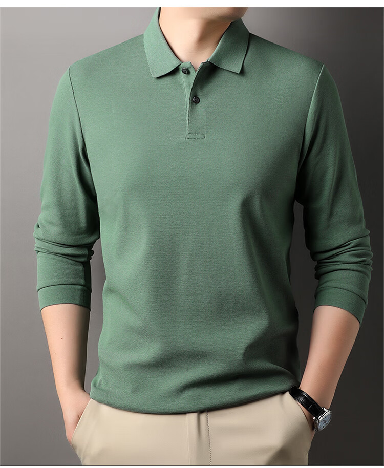 ROMON 100% Cotton Short Sleeve Men's Classic Business Polo Shirt Casual Solid Color Base Layer Black 3XL 16