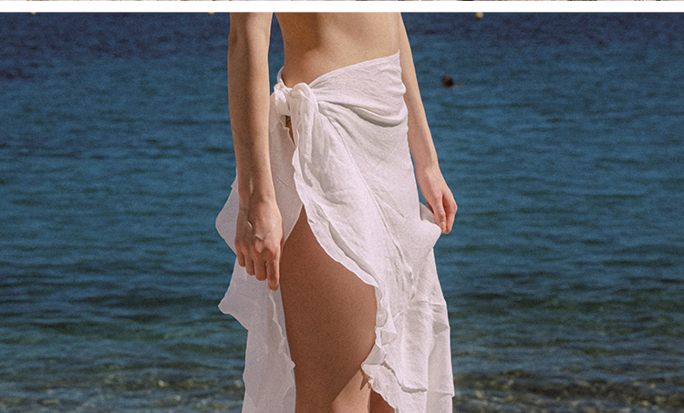 AtlanticBeach 2026 Women's Skirt Swimsuit Mesh Beach Cover-Up Bikini Bottom Skirt for Vacation 13