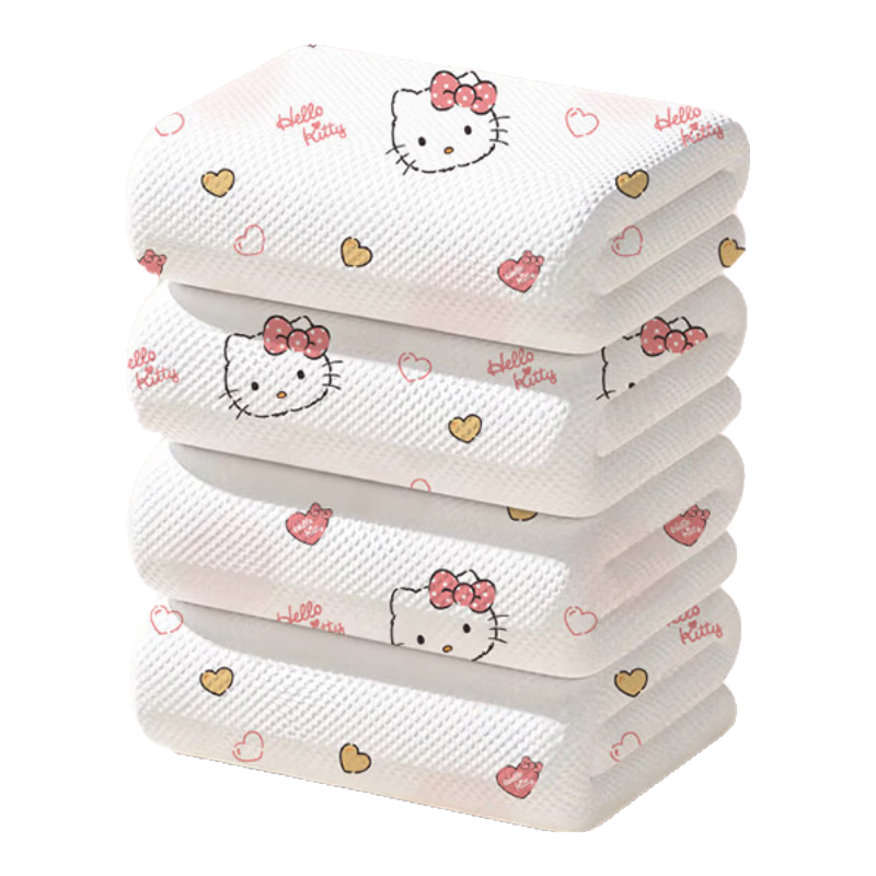 Liomirror Disposable Bedding Set 4-Piece Thickened Hotel Bed Sheet Pillowcase Portable Travel Kit KT Cat 2 Packs