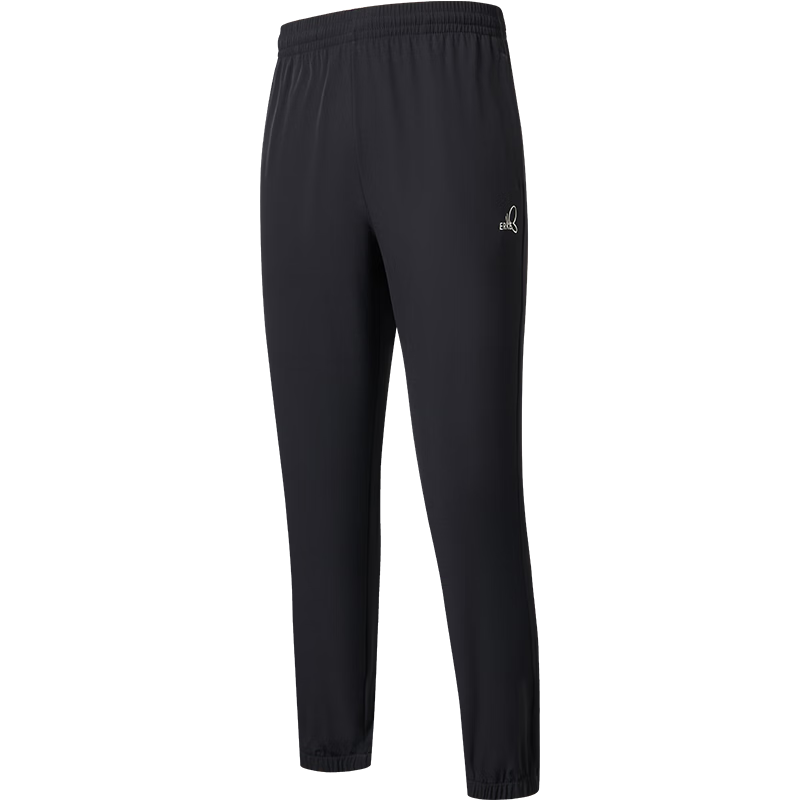 ERKE Women's Spring Woven Sports Pants Elastic Quick-Dry Moisture-Wicking Casual Outdoor Fitness Cropped Trousers