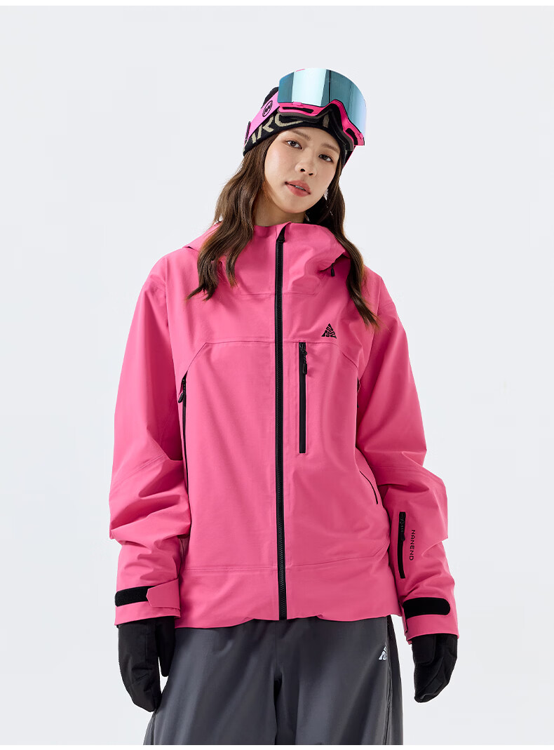 Nan En [Ice Dome] 25 New Professional Waterproof Warm 3L Ski Jacket P Cotton RECCO Ski Coat Sea Pine Yellow XS 24