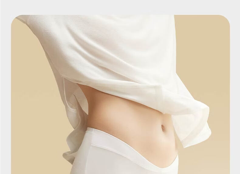 Babycare Modal Maternity Low-Waist Pregnancy Underwear for Early, Mid, Late Pregnancy and Postpartum Abdomen Support Extended Length 3-Pack M 28