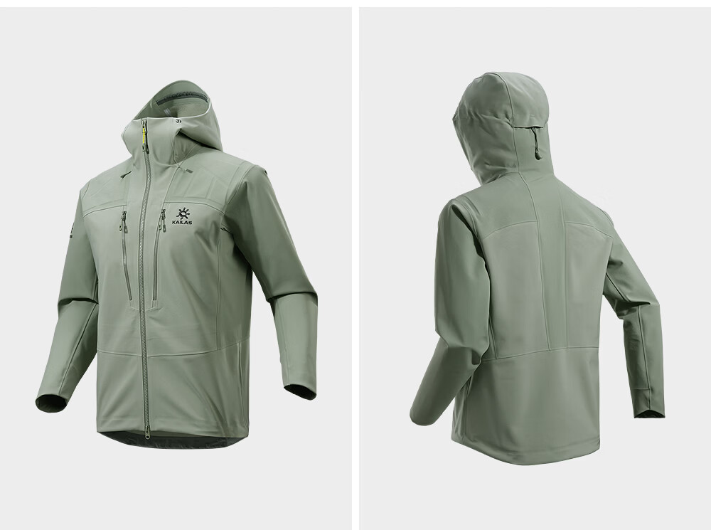 KAILAS M8 IC-PRO Ice Climbing Softshell Jacket Outdoor Hiking Thermal Insulated Men's 7