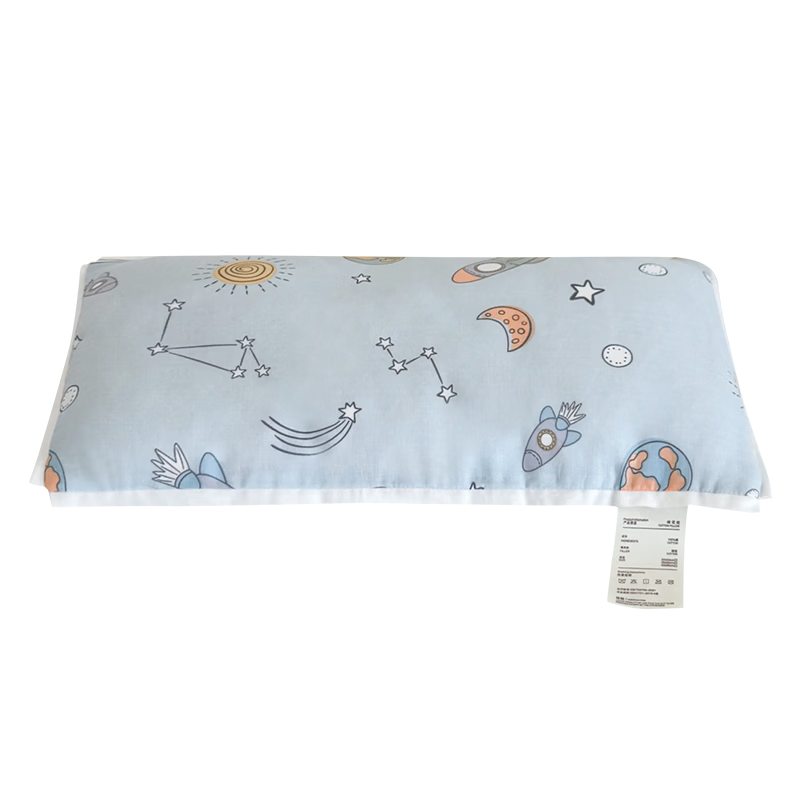 Grace Children's Cotton Pillow 100% Xinjiang Cotton Filled All-Cotton Neck Support Soft Pillow Core Student Dormitory Pillow
