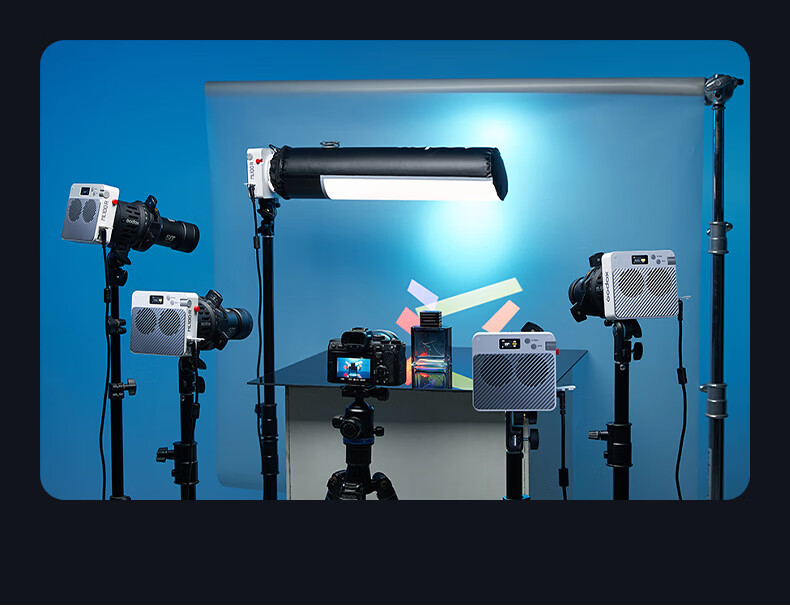 Godox ML80BI Continuous Fill Light Handheld Photography Light Portable COB Outdoor Shooting Video Light 27