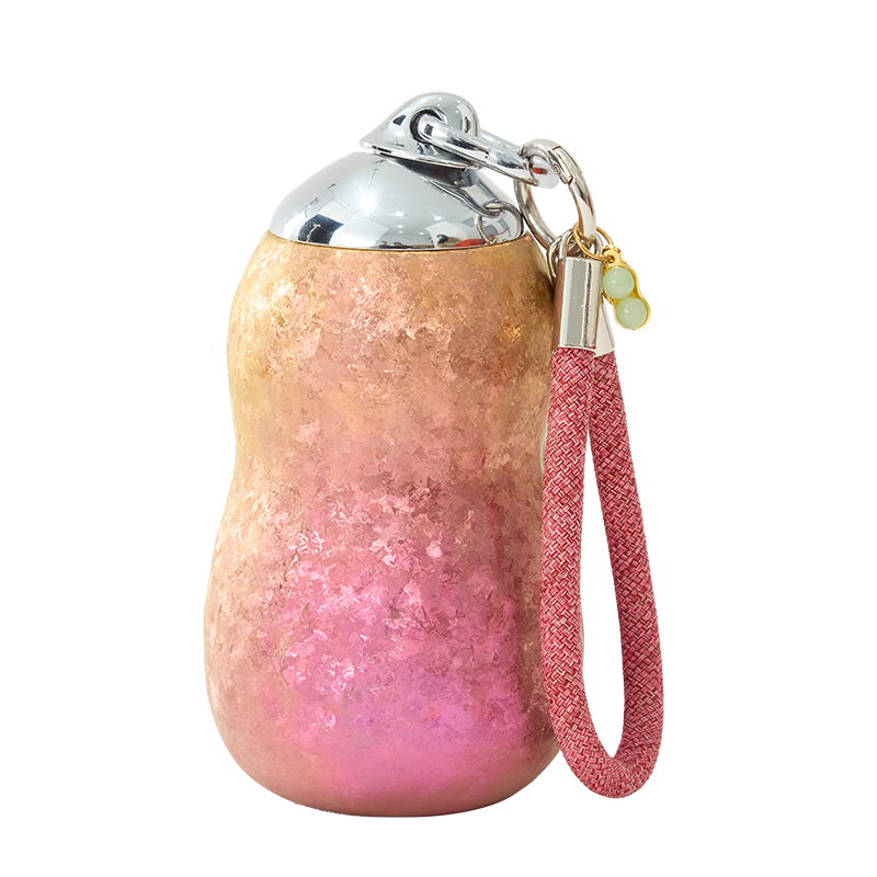 HOOMEY Mother's Day Gift Peanut Titanium Cup Pure Titanium Insulated Cup High-Value Girls Water Bottle Practical Birthday Gift