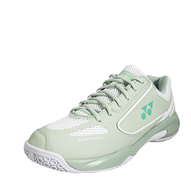 YONEX Badminton Shoes Competition Training Power Cushion Shock Absorption Non-Slip Breathable Sports Shoes SHB470CR Light Green 39.5