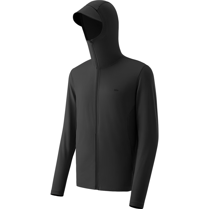 Beneunder Sun Protection Jacket for Men, Lightweight UV-Resistant Breathable Outdoor Fishing Casual High-Elasticity Summer AS105 Twilight Black L