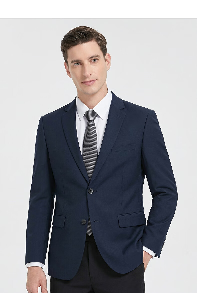 FIRS Anti-Wrinkle Non-Iron Men's Four-Season Business Casual Suit Jacket Professional Workwear Outerwear 14