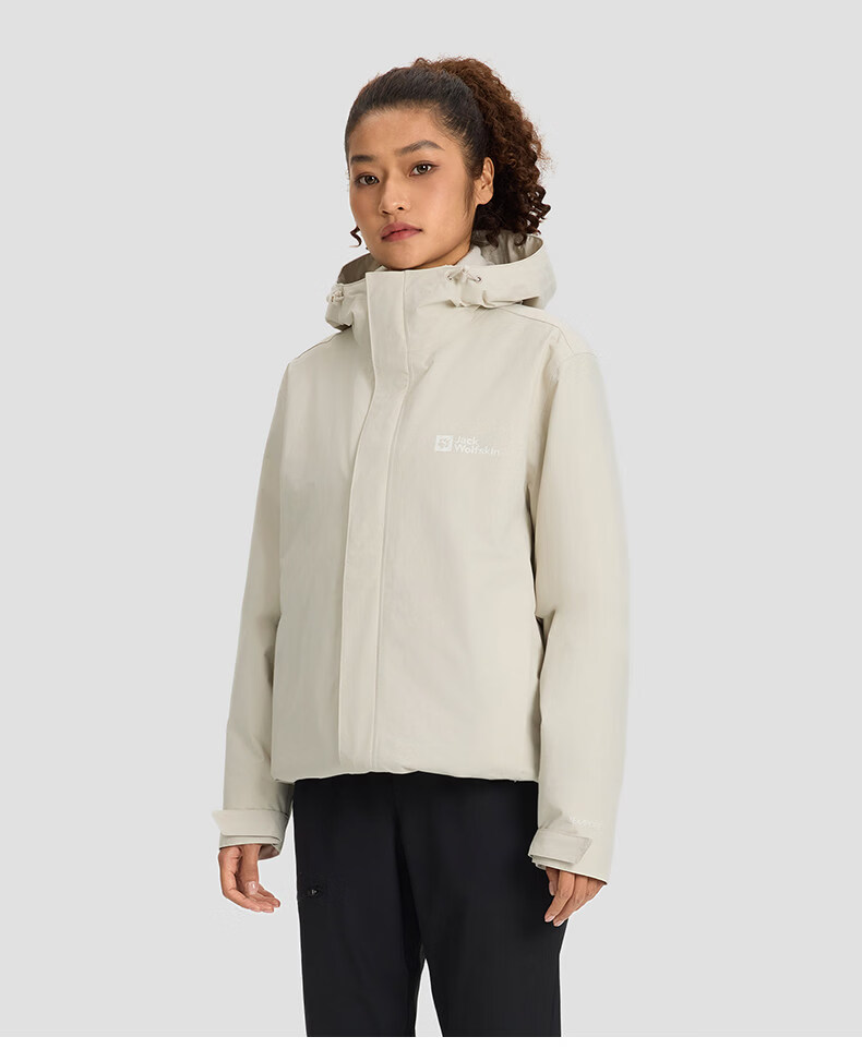 JackWolfskin CRUSH'IN Fleece Liner 3-in-1 Jacket 5012776 Navy Blue 2XL 80