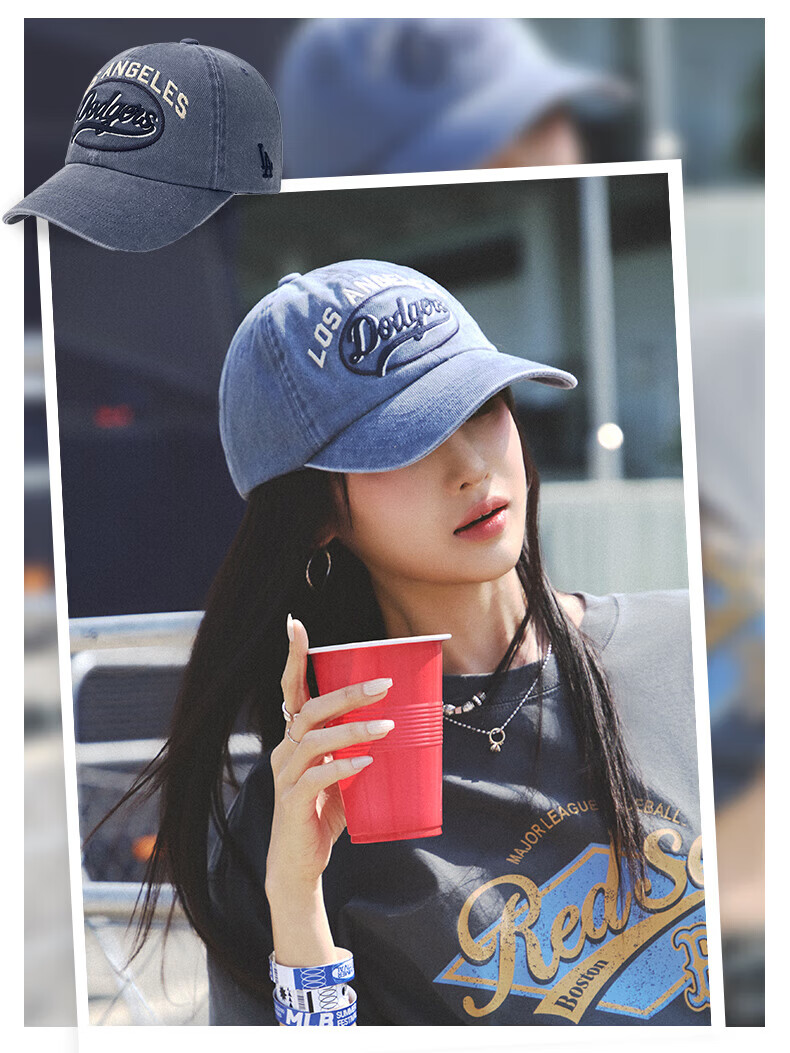 MLB Unisex KARINA Vintage Baseball Cap 38 Goddess Festival Gift 3ACPV165N-07INS 15