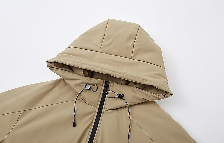Demana [Three-Proof Black Technology] Winter 90% Duck Down Hooded Non-Detachable Elastic Hem Cloud Grid Taped Women's Down Jacket 8