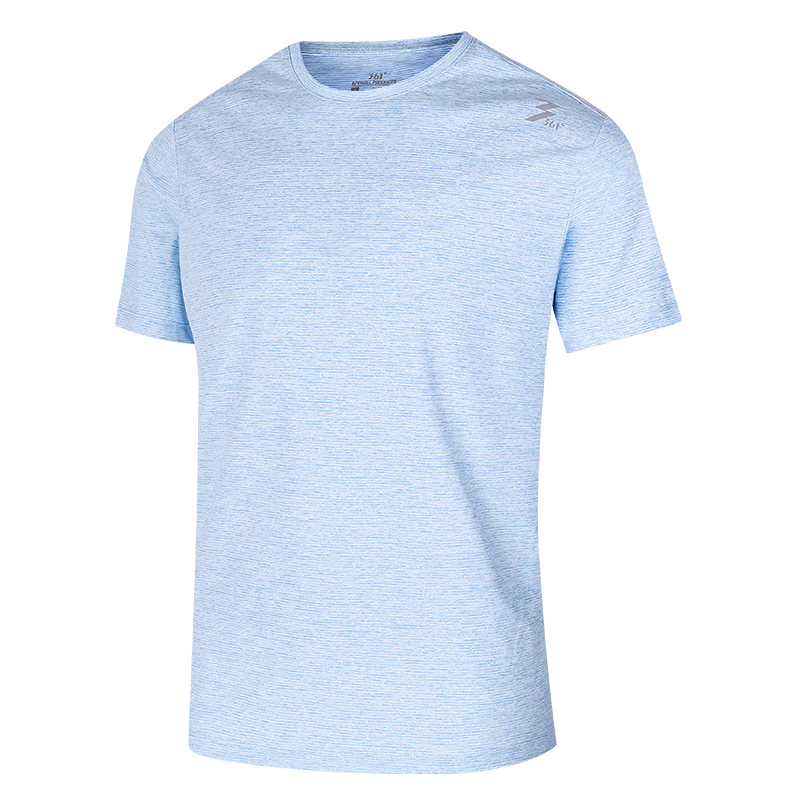 361° Men's T-Shirt Spring Summer New Sports Running Quick-Dry Loose Outdoor Reflective Short Sleeve Top 652622101-5