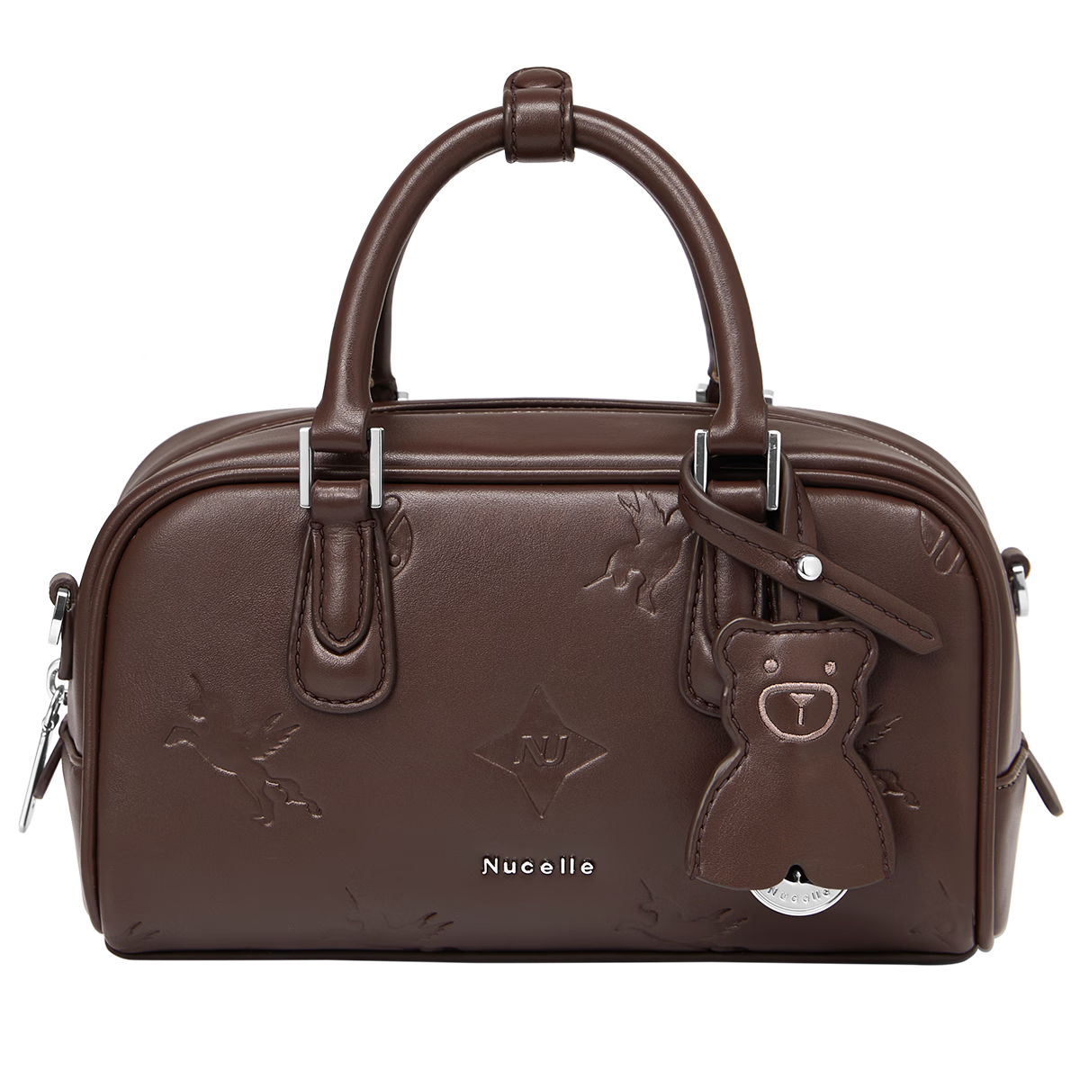 NUCELLE Pegasus Square Elegant Crossbody Boston Bag 2026 Luxury Niche Women's Handbag Birthday Gift for Her
