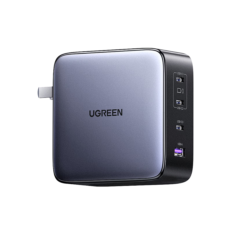 UGREEN 200W Gallium Nitride Charger Set, PD 140W Fast Charging Head, Suitable for PPS 100W, Apple 18/17, Xiaomi Phones, Type-C Laptops, Macbook Pro Plug
