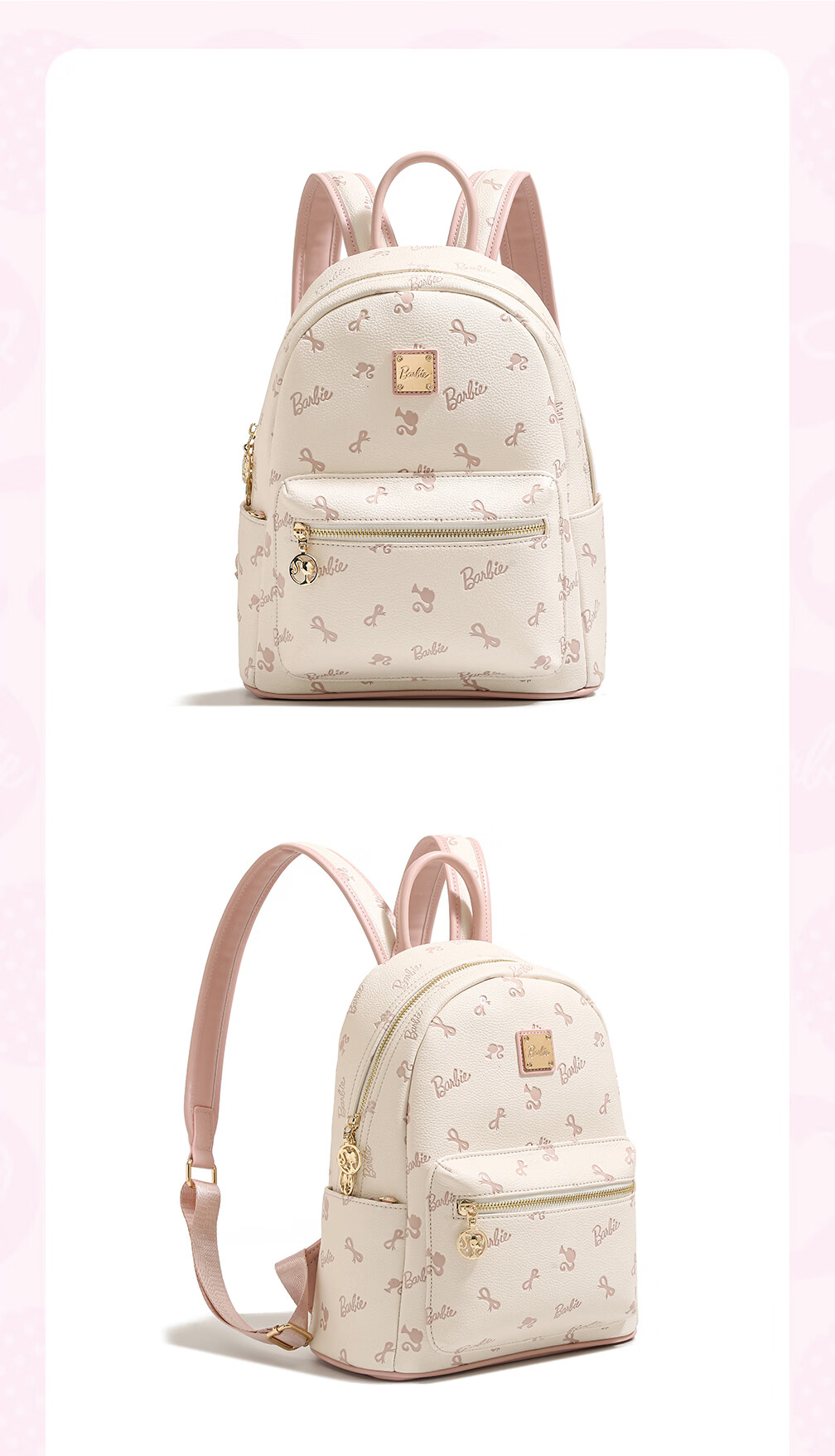 Barbie Women's Backpack 2026 New College Student Commuter Travel School Bag Birthday Gift for 18-Year-Old Best Friend Valentine's Day 5