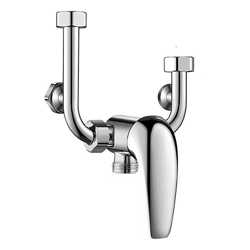SHIFOO German Electric Water Heater U-Shaped Mixing Valve Shower Mixer Hot and Cold Switch Surface Mounted Water Heater Faucet