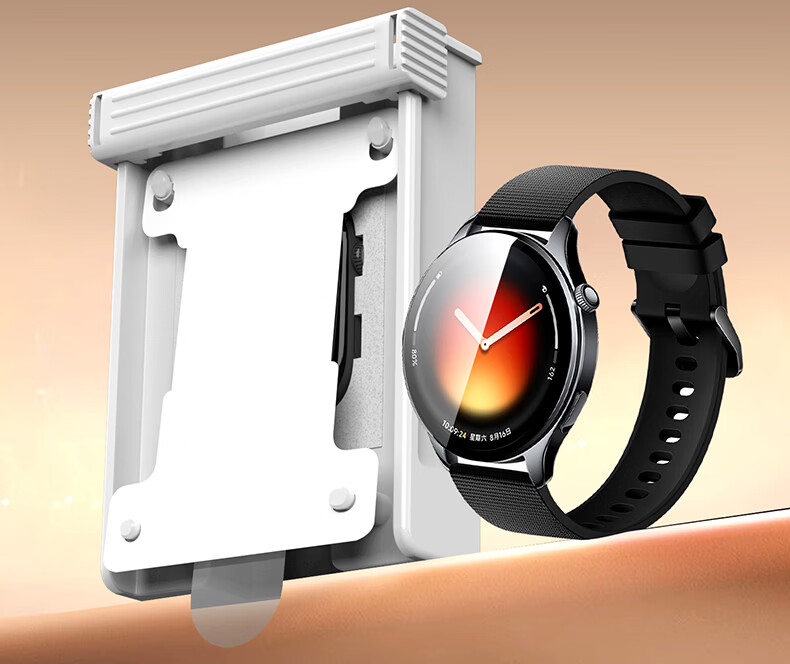 Smorss AR Anti-Reflective Tempered Glass Screen Protector for Xiaomi Watch S4 41mm Anti-Scratch Drop Resistant Anti-Fingerprint Film 7