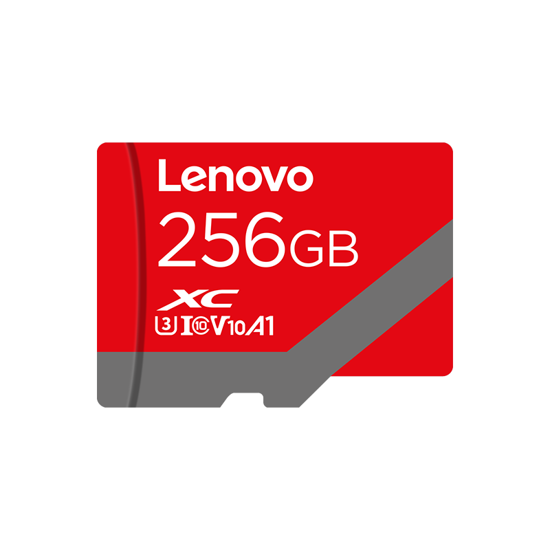 Lenovo 256GB TF (MicroSD) Card A1 U3 V10 4K Durable Dashcam & Surveillance Memory Card 100MB/s Read Speed A01