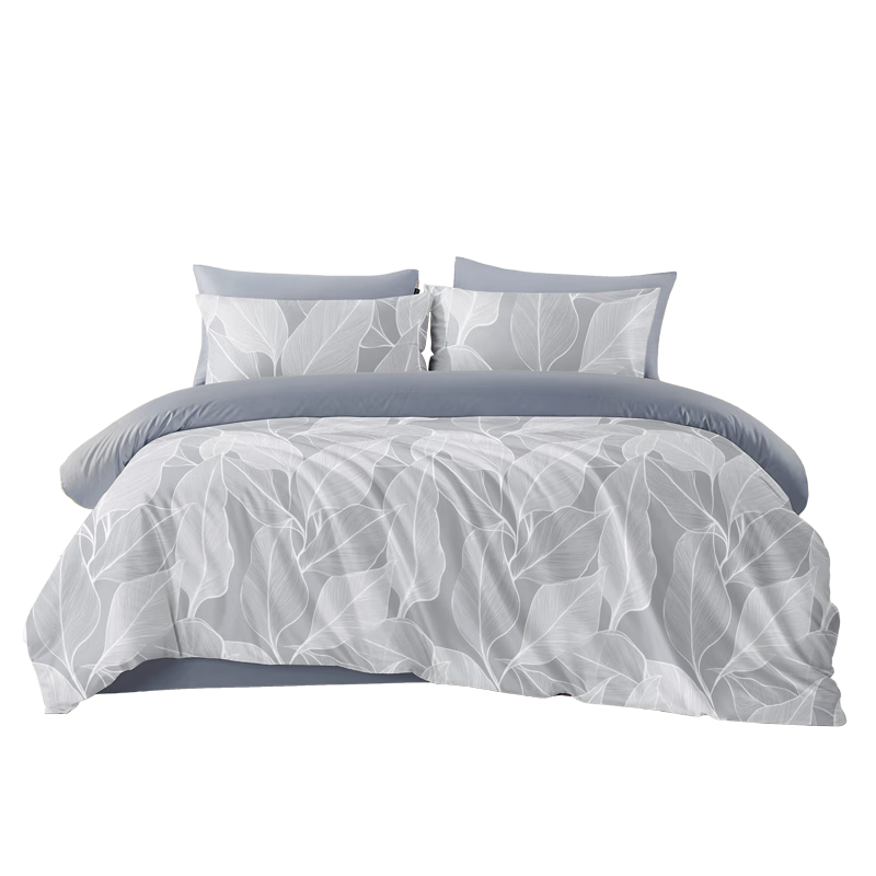 BEYOND Home Textiles, 60-Count Xinjiang Long-Staple Cotton Four-Piece Set, Luxury Pure Cotton Bedding Set, Cotton Bed Sheet And Duvet Cover for 1.8-Meter Bed, Yeying Home Furnishings