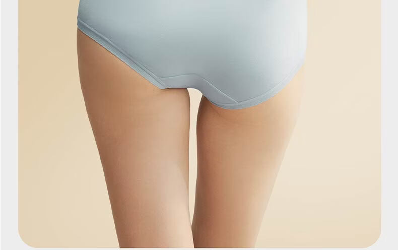 Babycare Modal Maternity Low-Waist Pregnancy Underwear for Early, Mid, Late Pregnancy and Postpartum Abdomen Support Extended Length 3-Pack M 20