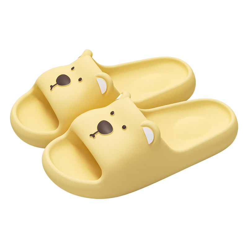Grace Cute Summer Indoor Home Bathroom Non-Slip EVA Odor-Resistant Couple Slippers for Women and Men