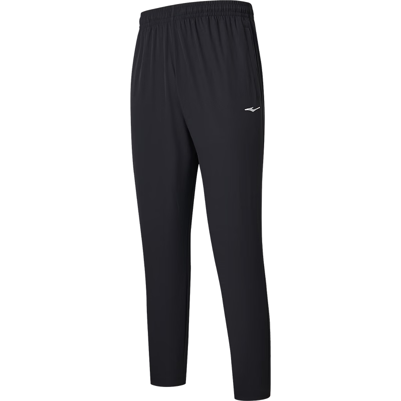 ERKE Men's Sports Pants, Summer Woven Trousers, Straight-Leg, Cool-Feeling, Quick-Drying, Moisture-Wicking, Elastic, Casual Running Pants for Me