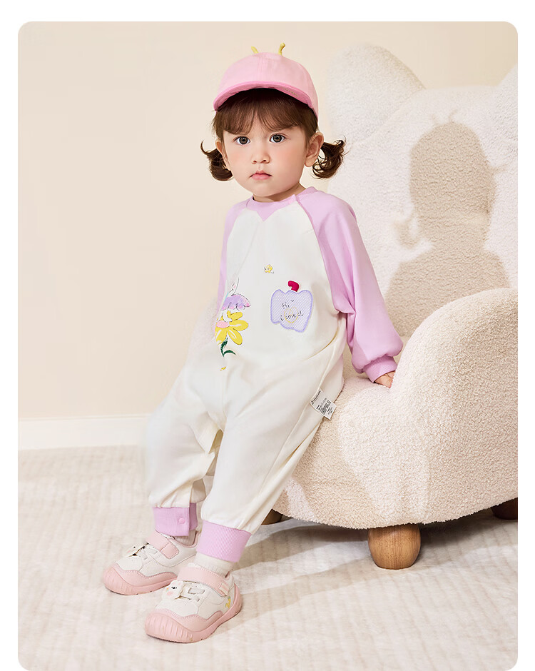 Balabala【balaOne】Kids Baby Romper 2025 New Spring Fashion Cute Adorable 16