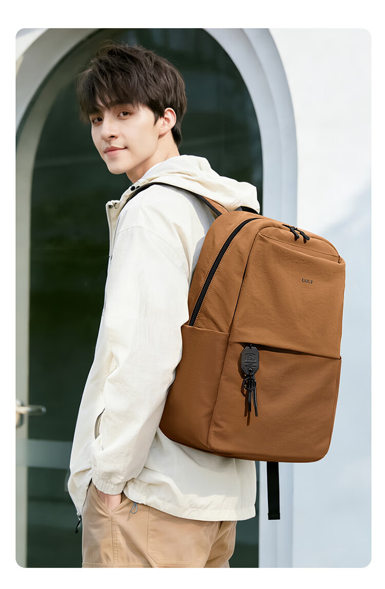 GOLF Lightweight 15.6/16 Inch Laptop Backpack Unisex Casual Travel School Bag 15